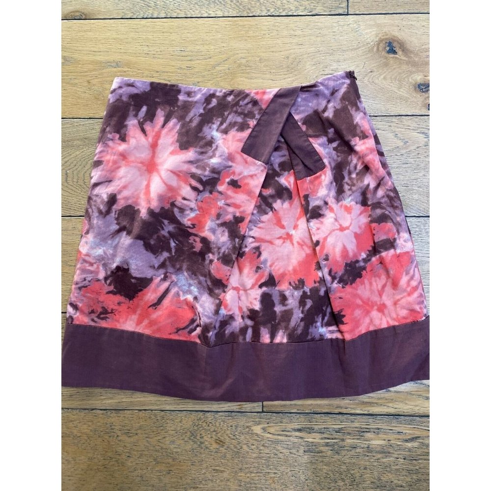 Anthro Elevenses Floral Helenium Field Skirt 6 - Picture 4 of 7